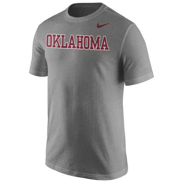 Oklahoma Sooners Nike Wordmark WEM T-Shirt - Heather Gray,We sell and wholesale Oklahoma Sooners Nike Wordmark WEM T-Shirt - Heather Gray on line form chian!